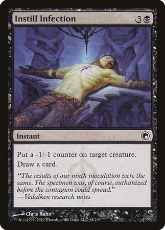 Instill Infection [Scars of Mirrodin] | Cracking-Singles