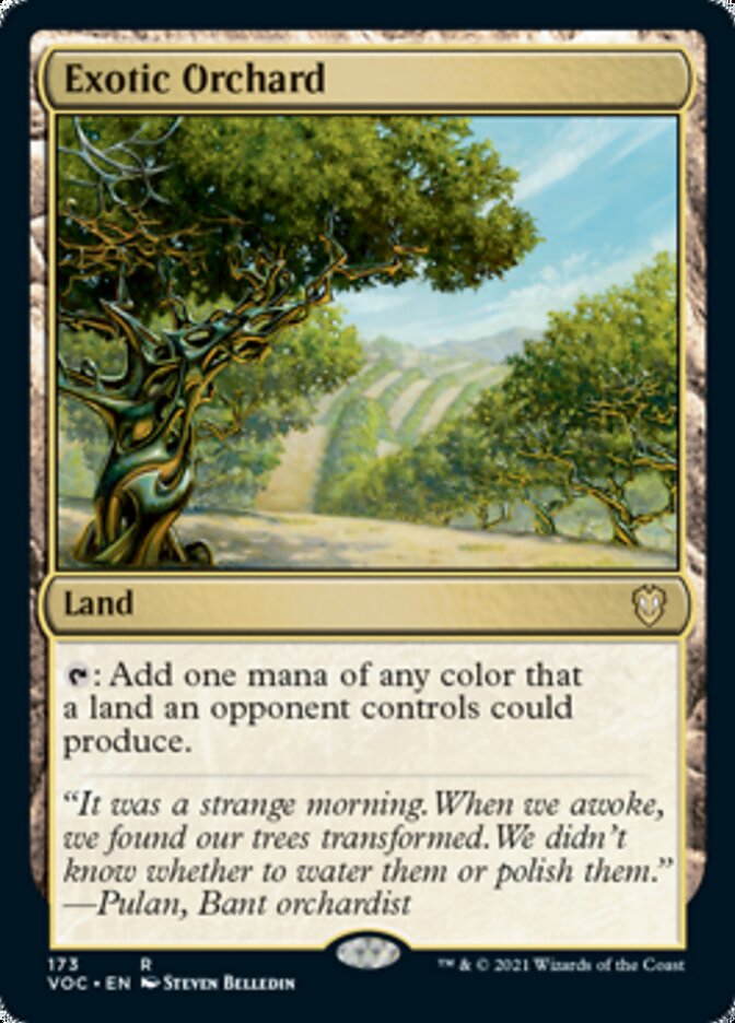 Exotic Orchard [Innistrad: Crimson Vow Commander] | Cracking-Singles