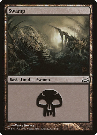 Swamp (62) [Duel Decks: Divine vs. Demonic] | Cracking-Singles