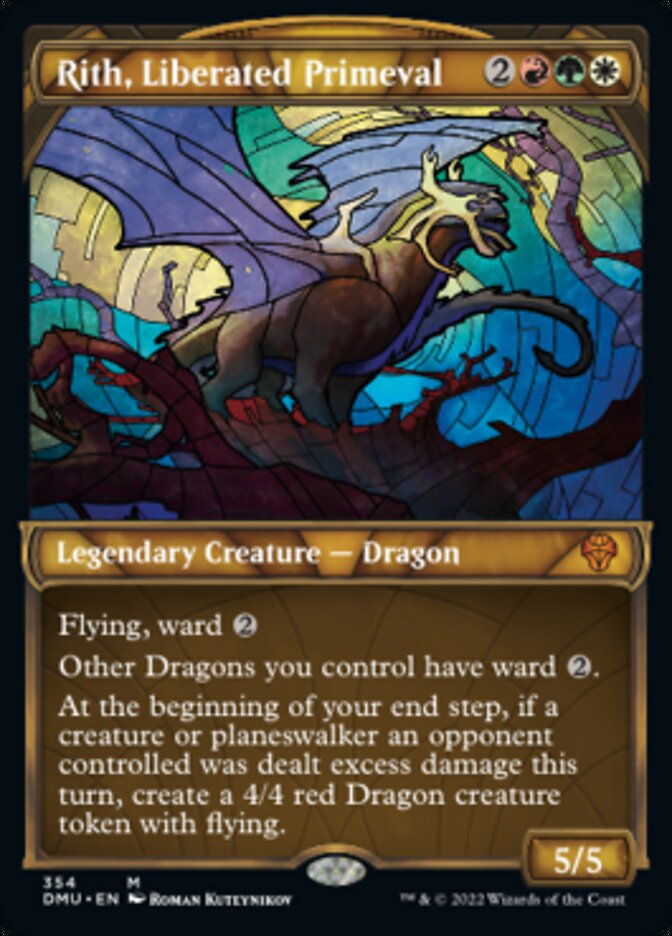 Rith, Liberated Primeval (Showcase Textured) [Dominaria United] | Cracking-Singles