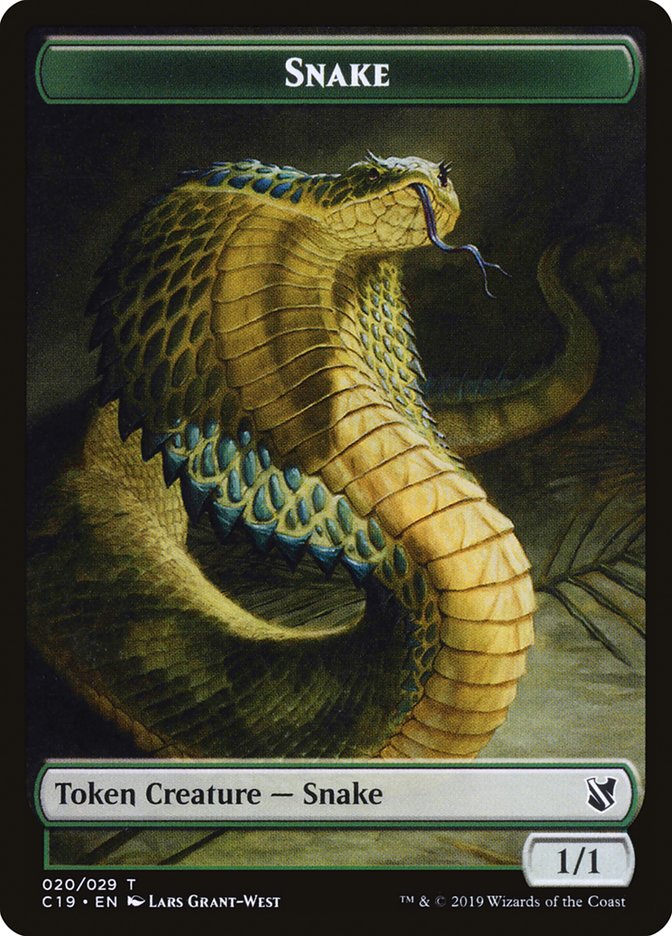 Snake [Commander 2019 Tokens] | Cracking-Singles