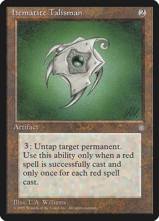 Hematite Talisman [Ice Age] | Cracking-Singles
