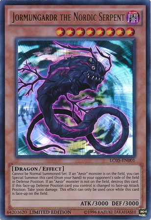 Jormungardr the Nordic Serpent [LC05-EN001] Ultra Rare | Cracking-Singles