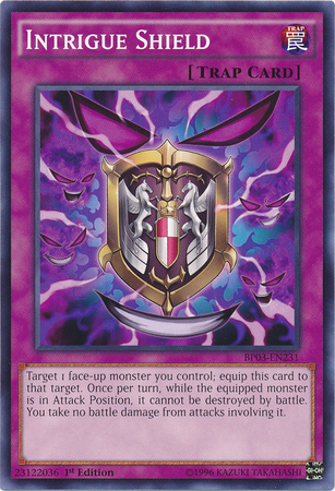 Intrigue Shield [BP03-EN231] Common | Cracking-Singles