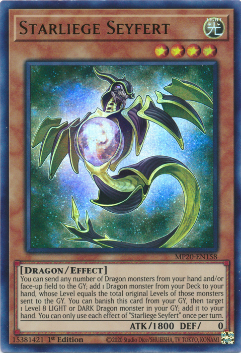 Starliege Seyfert [MP20-EN158] Ultra Rare | Cracking-Singles