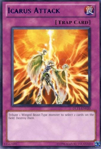 Icarus Attack (Purple) [DL11-EN020] Rare | Cracking-Singles