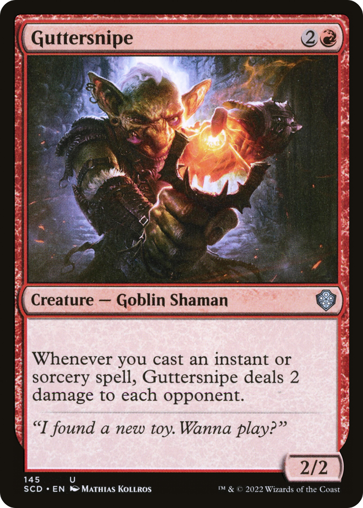 Guttersnipe [Starter Commander Decks] | Cracking-Singles