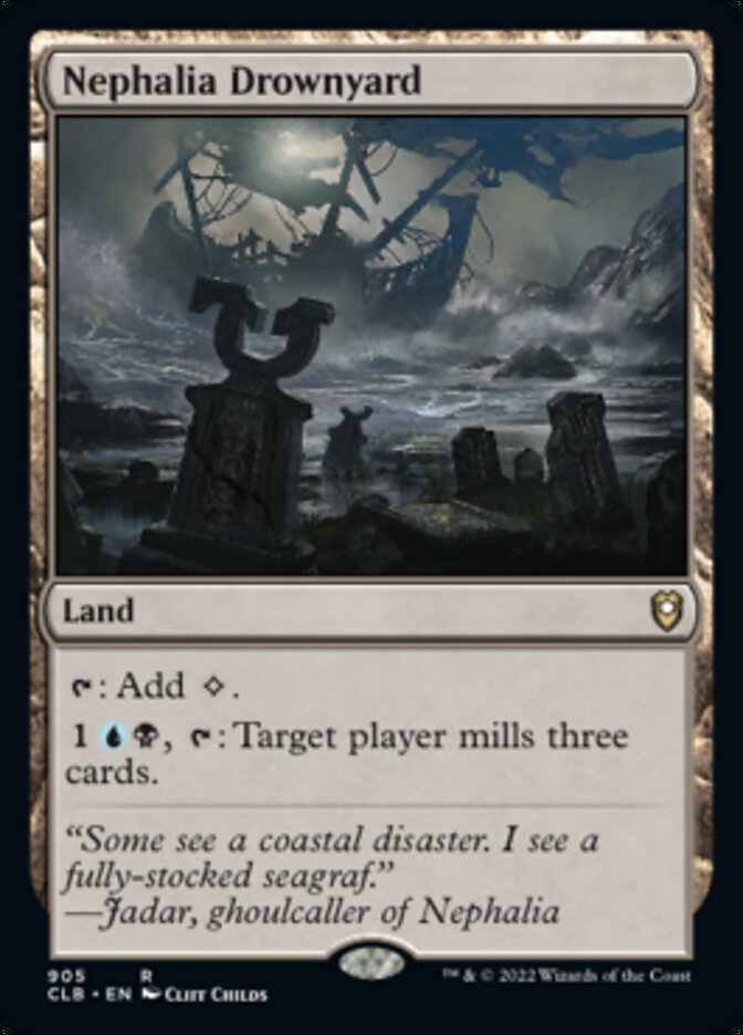 Nephalia Drownyard [Commander Legends: Battle for Baldur's Gate] | Cracking-Singles