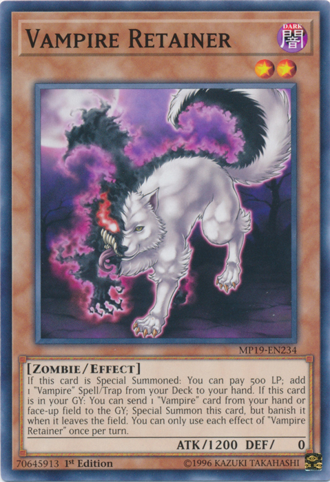Vampire Retainer [MP19-EN234] Common | Cracking-Singles