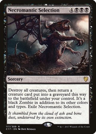 Necromantic Selection [Commander 2017] | Cracking-Singles