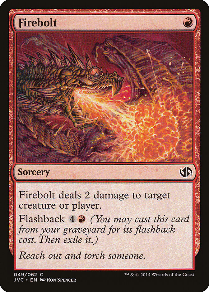 Firebolt [Duel Decks Anthology] | Cracking-Singles