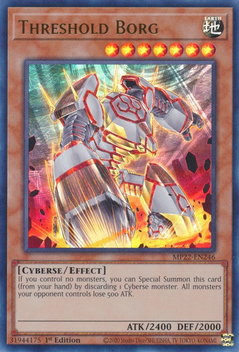 Threshold Borg [MP22-EN246] Ultra Rare | Cracking-Singles