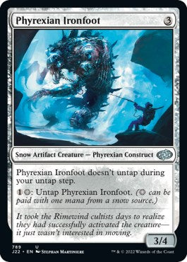 Phyrexian Ironfoot [Jumpstart 2022] | Cracking-Singles
