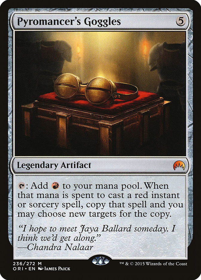 Pyromancer's Goggles [Magic Origins] | Cracking-Singles