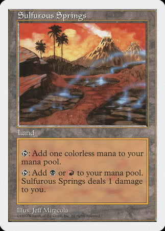 Sulfurous Springs [Fifth Edition] | Cracking-Singles