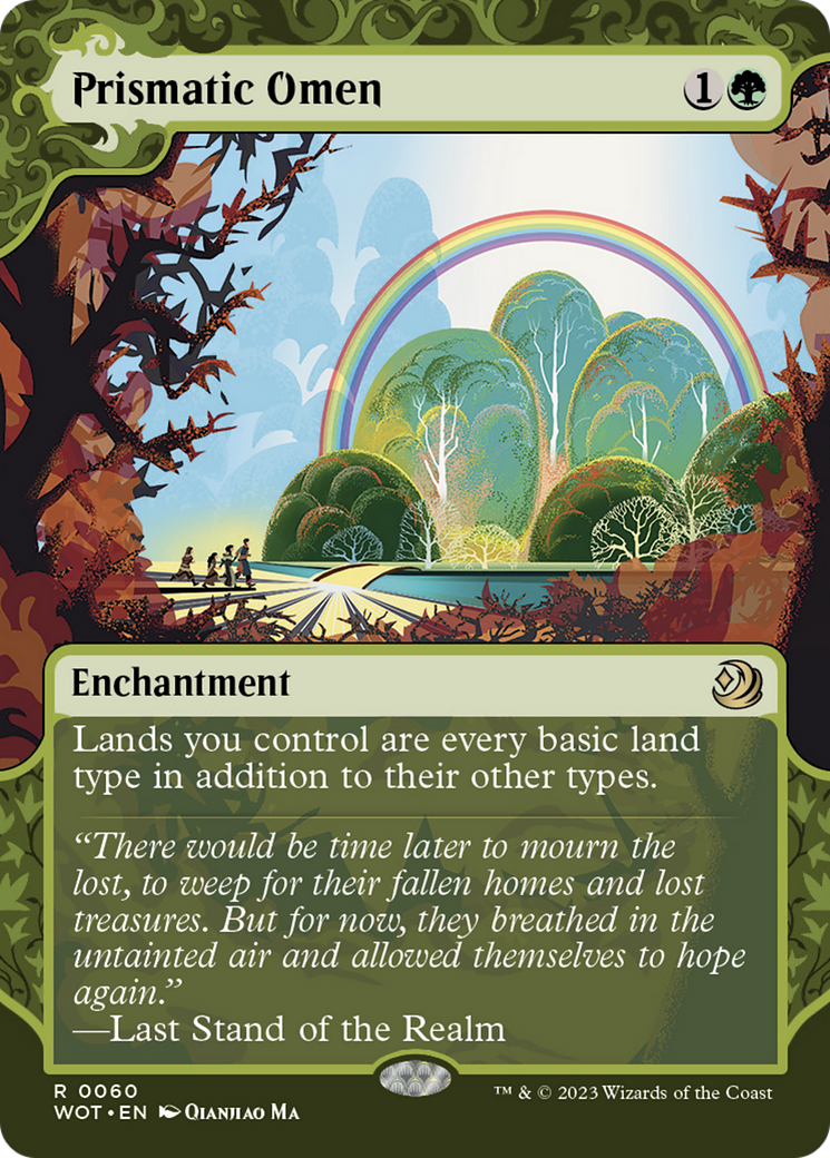 Prismatic Omen [Wilds of Eldraine: Enchanting Tales] | Cracking-Singles
