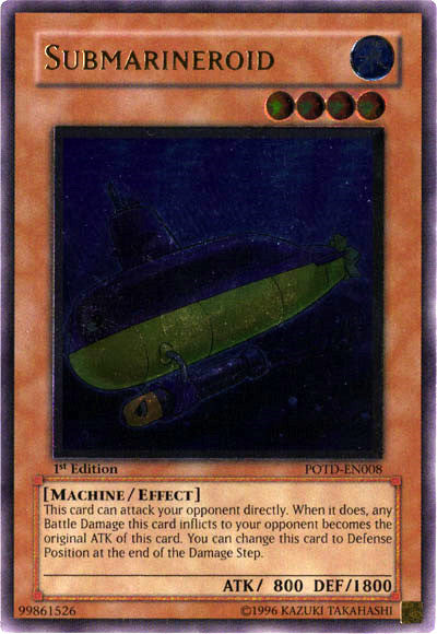 Submarineroid [POTD-EN008] Ultimate Rare | Cracking-Singles