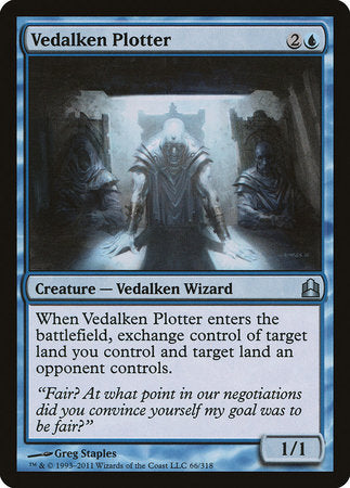 Vedalken Plotter [Commander 2011] | Cracking-Singles