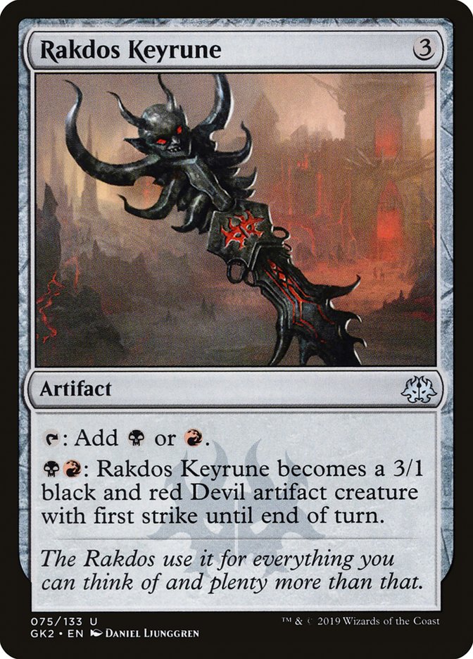 Rakdos Keyrune [Ravnica Allegiance Guild Kit] | Cracking-Singles