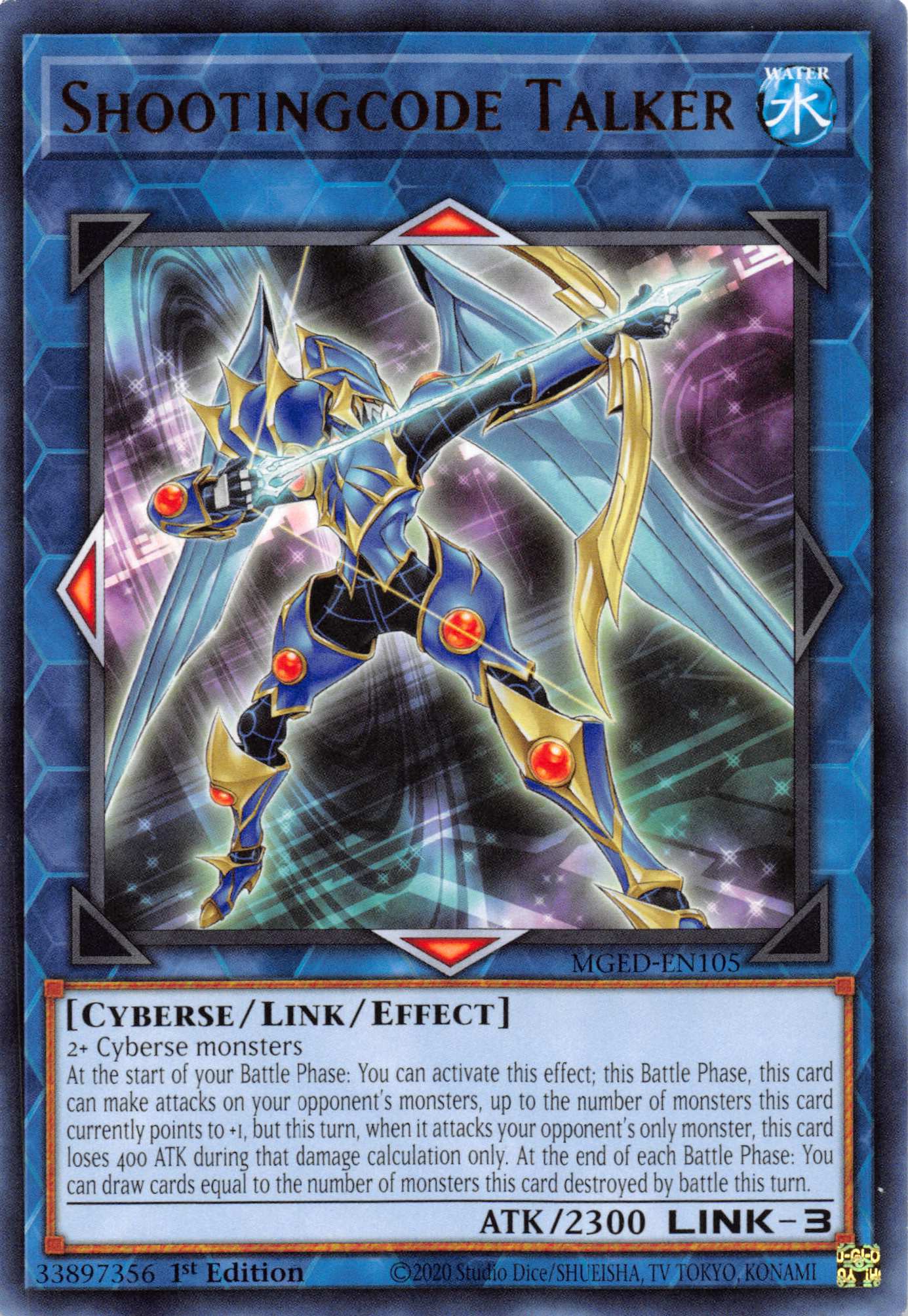 Shootingcode Talker [MGED-EN105] Rare | Cracking-Singles