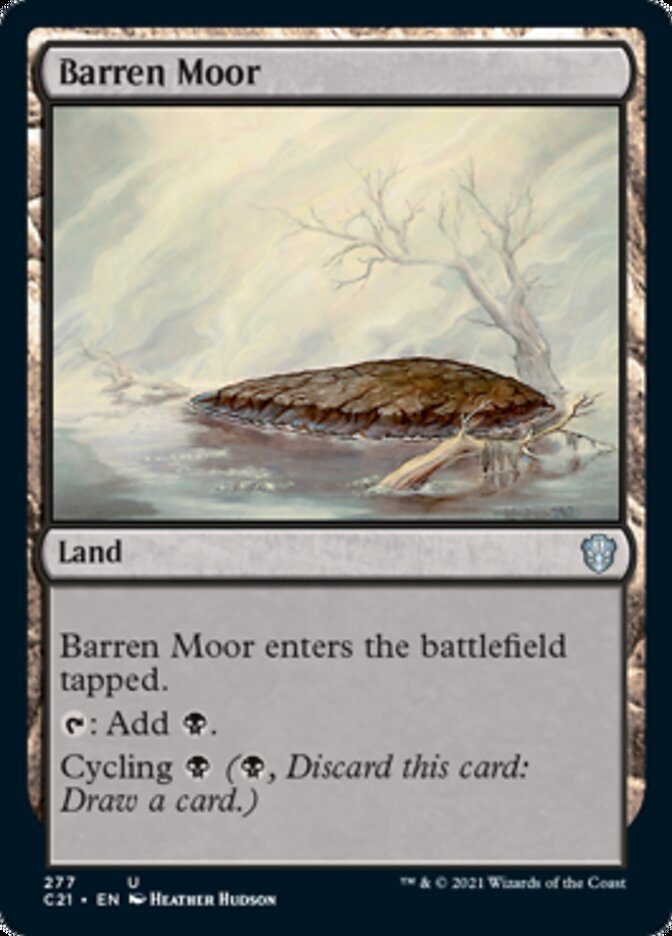Barren Moor [Commander 2021] | Cracking-Singles