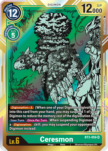 Ceresmon [BT3-056] (Alternate Art) [Release Special Booster Ver.1.5] | Cracking-Singles