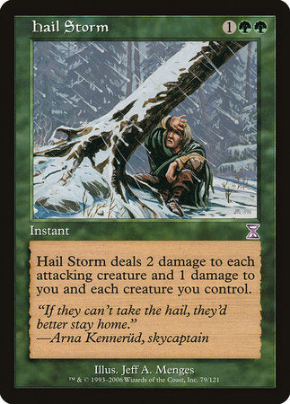 Hail Storm [Time Spiral Timeshifted] | Cracking-Singles