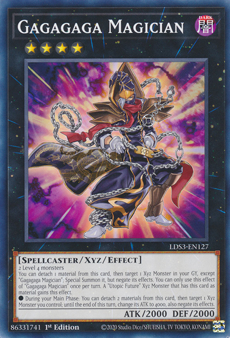 Gagagaga Magician [LDS3-EN127] Common | Cracking-Singles