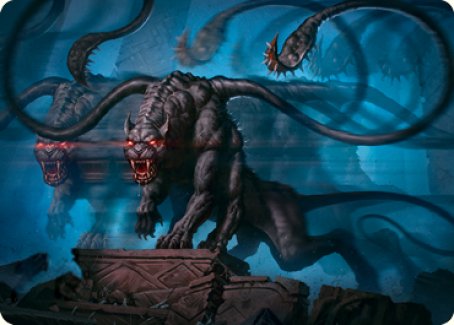 Displacer Beast Art Card [Dungeons & Dragons: Adventures in the Forgotten Realms Art Series] | Cracking-Singles