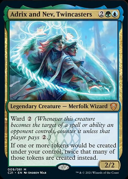 Adrix and Nev, Twincasters [Commander 2021] | Cracking-Singles