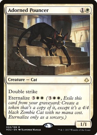 Adorned Pouncer [Hour of Devastation] | Cracking-Singles