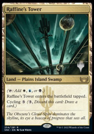 Raffine's Tower (Promo Pack) [Streets of New Capenna Promos] | Cracking-Singles
