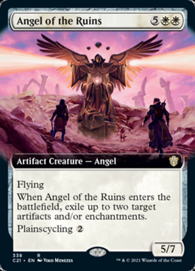 Angel of the Ruins (Extended) [Commander 2021] | Cracking-Singles