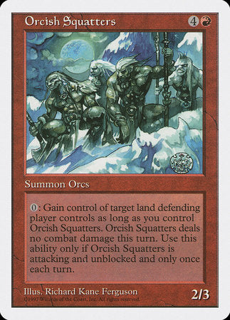 Orcish Squatters [Fifth Edition] | Cracking-Singles