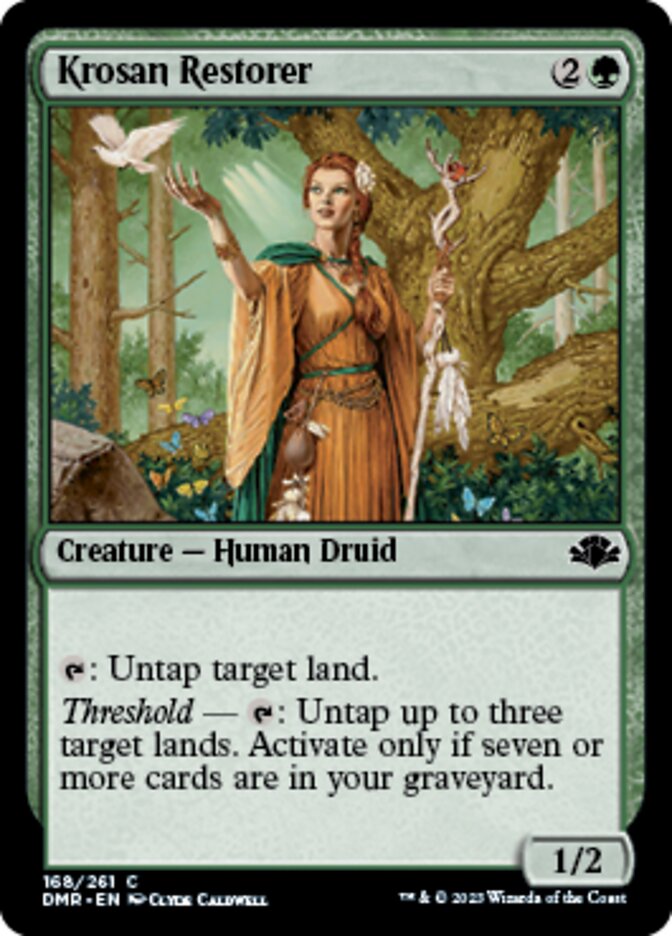 Krosan Restorer [Dominaria Remastered] | Cracking-Singles