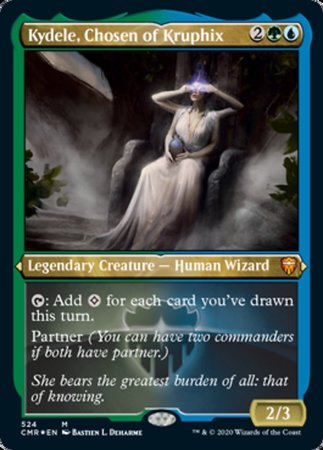 Kydele, Chosen of Kruphix (Foil Etched) [Commander Legends] | Cracking-Singles