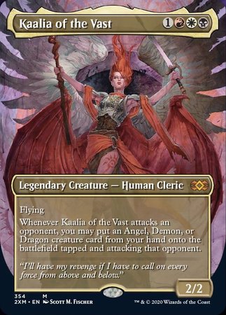 Kaalia of the Vast (Showcase) [Double Masters] | Cracking-Singles