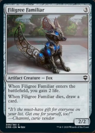 Filigree Familiar [Commander Legends] | Cracking-Singles