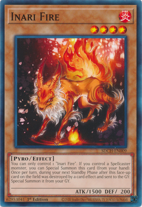 Inari Fire [SDCH-EN009] Common | Cracking-Singles