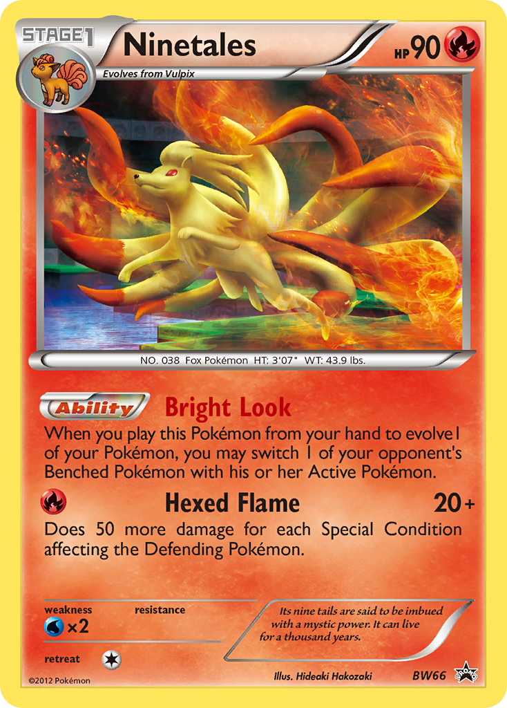 Ninetales (BW66) [Black & White: Black Star Promos] | Cracking-Singles