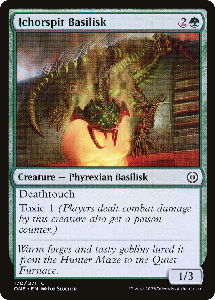 Ichorspit Basilisk [Phyrexia: All Will Be One] | Cracking-Singles