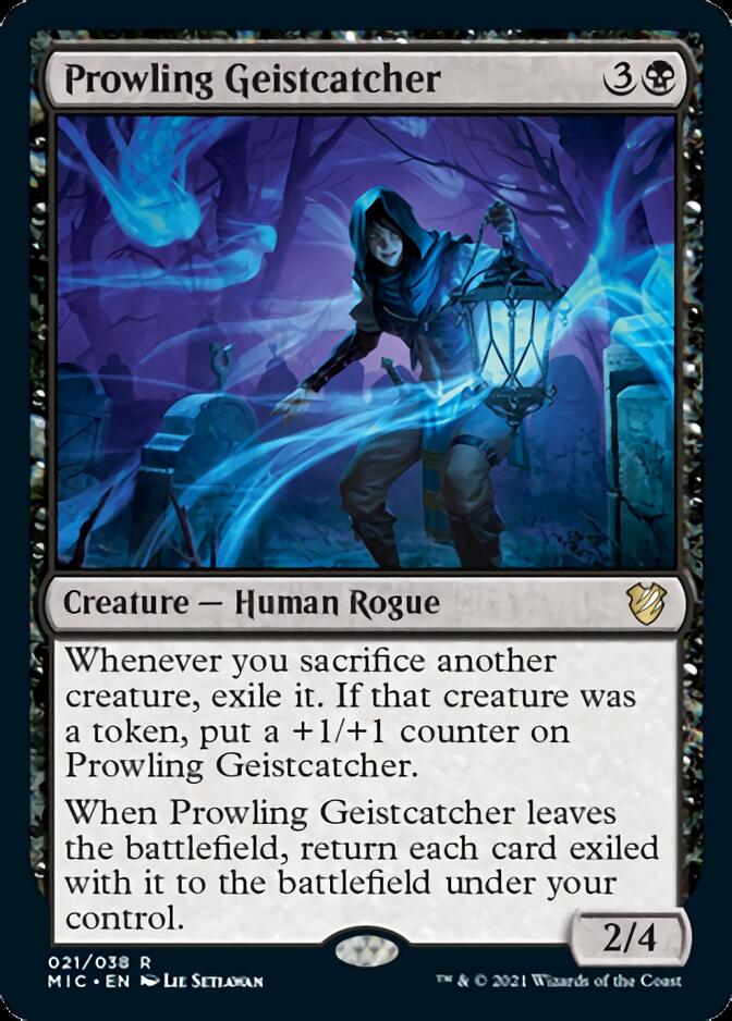 Prowling Geistcatcher [Innistrad: Midnight Hunt Commander] | Cracking-Singles