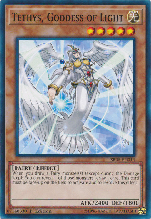 Tethys, Goddess of Light [SR05-EN014] Common | Cracking-Singles