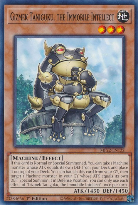 Gizmek Taniguku, the Immobile Intellect [MP22-EN132] Common | Cracking-Singles