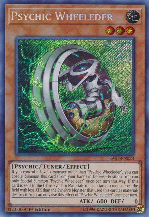 Psychic Wheeleder [SAST-EN024] Secret Rare | Cracking-Singles