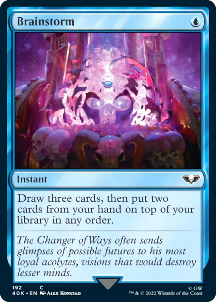Brainstorm [Universes Beyond: Warhammer 40,000] | Cracking-Singles