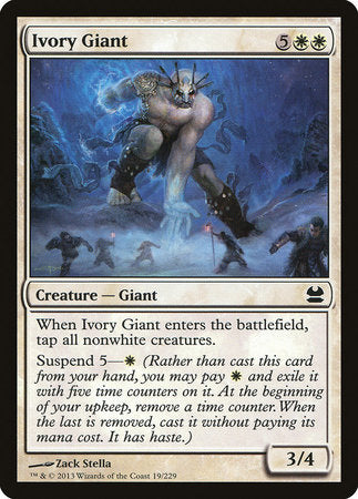 Ivory Giant [Modern Masters] | Cracking-Singles