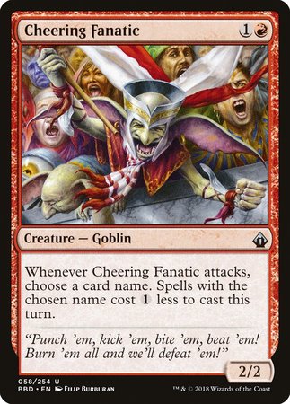 Cheering Fanatic [Battlebond] | Cracking-Singles
