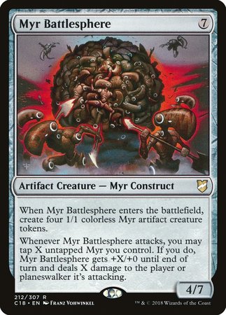 Myr Battlesphere [Commander 2018] | Cracking-Singles
