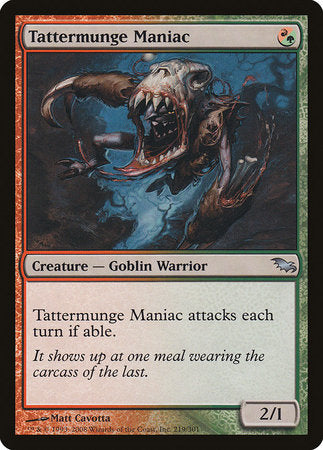 Tattermunge Maniac [Shadowmoor] | Cracking-Singles